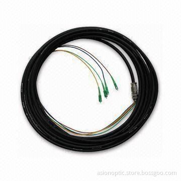 Water-resistant Pigtail/Service Cable with 10m Length